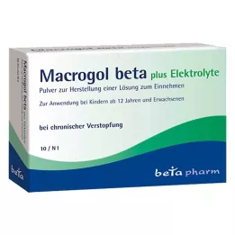 MACROGOL beta più elettroliti in polvere per somministrazione orale, 10 pz