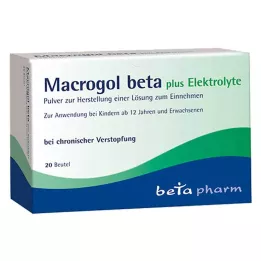 MACROGOL beta plus elettroliti in polvere per somministrazione orale, 20 pz