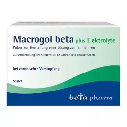 MACROGOL beta plus elettroliti in polvere per somministrazione orale, 50 pz