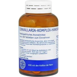 CONVALLARIA KOMPLEX compresse Hanosan, 100 pz