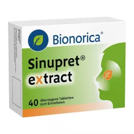 SINUPRET compresse rivestite con estratto, 40 pz