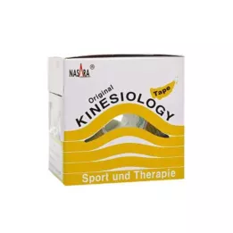 NASARA Kinesiology Tape 5 cmx5 m giallo, 1 pezzo