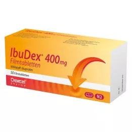 IBUDEX Compresse rivestite con film da 400 mg, 50 pz
