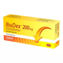 IBUDEX Compresse rivestite con film da 200 mg, 10 pz