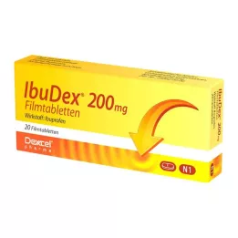 IBUDEX Compresse rivestite con film da 200 mg, 20 pz