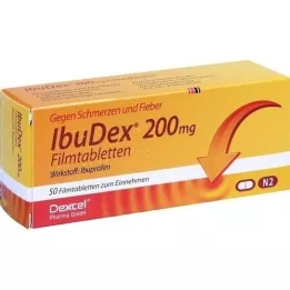 IBUDEX compresse rivestite con film 200 mg, 50 pz