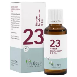 BIOCHEMIE Pflüger 23 Bicarbonato di sodio D 6 Tro., 30 ml