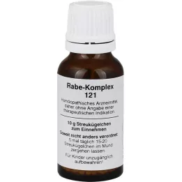 RABE KOMPLEX 121 globuli, 10 g