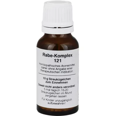 RABE KOMPLEX 121 globuli, 10 g
