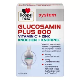 DOPPELHERZ Capsule di sistema Glucosamina Plus 800, 60 pz