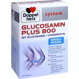 DOPPELHERZ Glucosamina più 800 Capsule di sistema, 120 pz