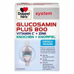 DOPPELHERZ Capsule di sistema Glucosamina Plus 800, 120 pz