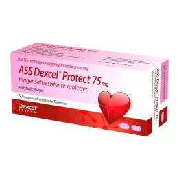 ASS Dexcel Protect 75 mg compresse gastroresistenti, 50 pz