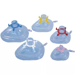 BEATMUNGSMASKE Monouso con valvola taglia 6, 1 pz