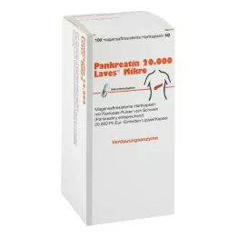 PANKREATIN 20.000 Laves Micro capsule rigide gastroresistenti, 100 pz