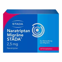 NARATRIPTAN Emicrania STADA Compresse rivestite con film da 2,5 mg, 2 pz
