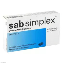 SAB simplex 240 mg capsule molli, 60 pz