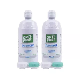 OPTI-FREE PureMoist Multifunzione Disinf.Soluzione, 2X300ml