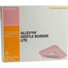 Benda in schiuma Allevyn Gentle Border Lite 7,5x7,5 cm, 10 pz