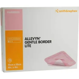 Benda in schiuma Allevyn Gentle Border Lite 10x10 cm, 10 pz