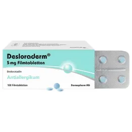Desloraderm 5 mg compresse rivestite con film, 100 pz