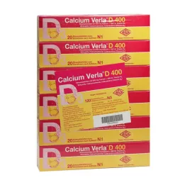 CALCIUM VERLA D 400 compresse effervescenti, 120 pz