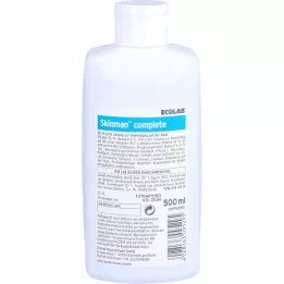 SKINMAN Flacone dispenser completo per la disinfezione delle mani, 500 ml
