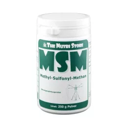 MSM Metilsulfonilmetano in polvere puro al 100%, 250 g