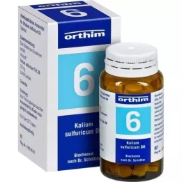 BIOCHEMIE Orthim 6 sulfuricum di potassio D 6 compresse, 100 pz