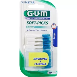 GUM POLCE MORBIDE GRANDE, 40 pz
