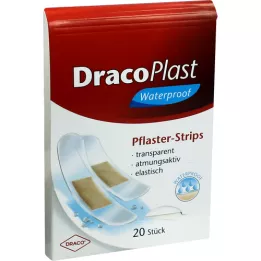 DRACOPLAST Strisce di pavimentazione impermeabili ordinate, 20 pz