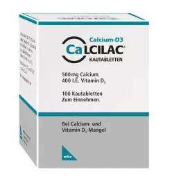 CALCILAC Compresse masticabili, 100 pz
