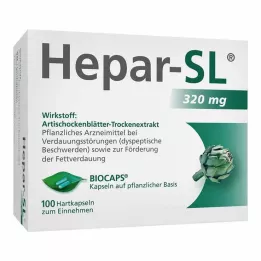 HEPAR-SL 320 mg capsule rigide, 100 pz