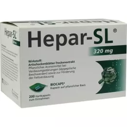 HEPAR-SL 320 mg di capsule dure, 200 pz