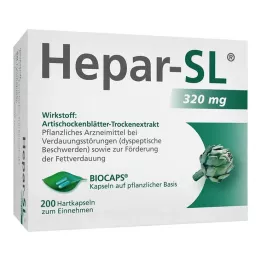 HEPAR-SL Capsule rigide da 320 mg, 200 pz