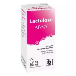 LACTULOSE AIWA 670 mg/ml di soluzione da prendere, 200 ml
