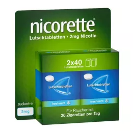 NICORETTE freshmint 2 mg compresse, 80 pz