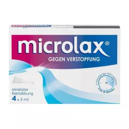 MICROLAX Clisteri di soluzione rettale, 4X5 ml