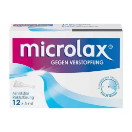 MICROLAX Clisteri di soluzione rettale, 12X5 ml
