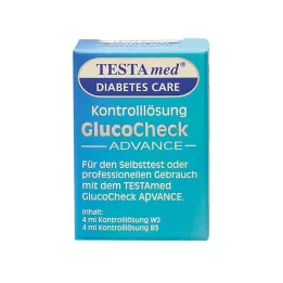 TESTAMED Soluzione di controllo GlucoCheck Advance, 4 ml