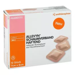 ALLEVYN Cerotto in schiuma 7x8 cm adesivo, 12 pz
