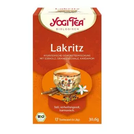 YOGI TEA Sacchetti filtro biologici di liquirizia, 17X1,8 g