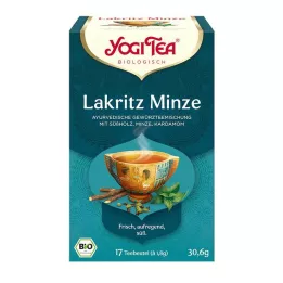 YOGI TEA Bustine filtro biologiche alla liquirizia e menta, 17X1,8 g