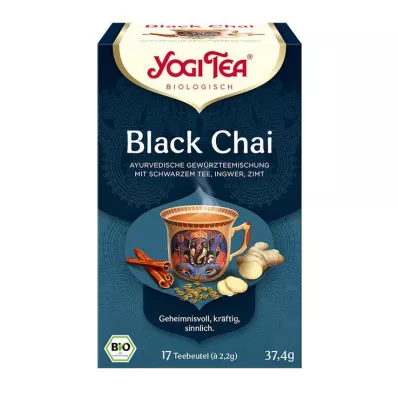 YOGI TEA Sacchetti filtro biologici Black Chai, 17X2,2 g YOGI TEA Sacchetti filtro biologici Black Chai, 17X2,2 g