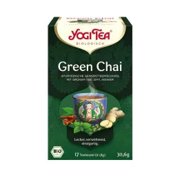 YOGI TEA Sacchetti filtro biologici Green Chai, 17X1,8 g