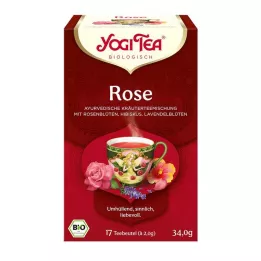YOGI TEA Sacchetti filtro bio Rose, 17X2,0 g