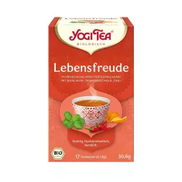 YOGI TEA Lebensfreude Bio Filter Bags, 17X1,8 g