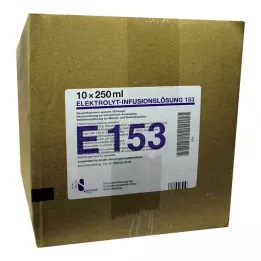 ELEKTROLYT Inf.-LSG. 153 PE-bottiglia, 10x250 ml