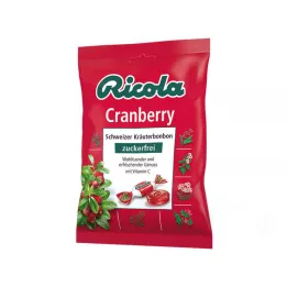 RICOLA o.Z.Bag Bonbon al mirtillo rosso, 75 g