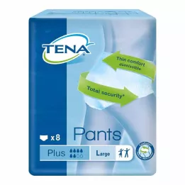 TENA PANTS plus L Pantaloni monouso ConfioFit, 8 |2| pezzi |2|